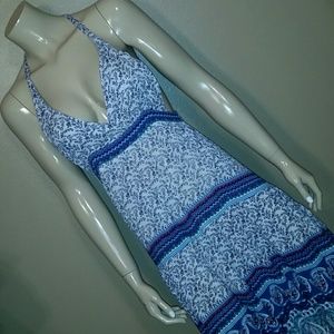 Raga Love Spell Boho Razor Back XS SM Maxi Dress